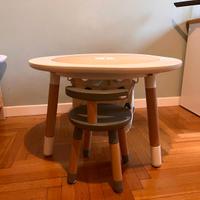 Mukako Mutable (Tavolino, sedia, dischi e sacca)