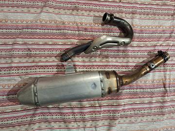 scarico completo honda CRF 450 2008