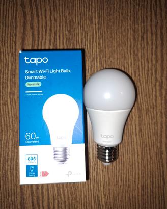 Lampadina wifi alexa google 60w tapo