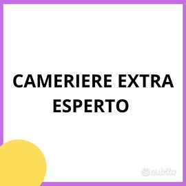 Cameriere extra esperto