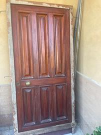 Porta in legno massello