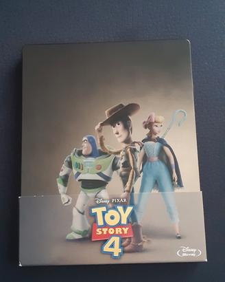 Toy Story 4 Steelbook Blu-ray 2 Dischi