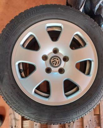 Cerchi audi + gomme invernali