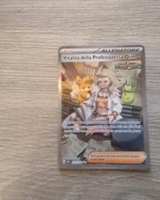 vitalità delle professoressa olim carta pokemon 