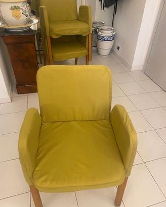Sedie poltroncine  penisola  cucina