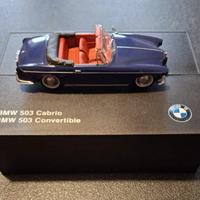 Modellino auto BMW 503 Blu Vintage