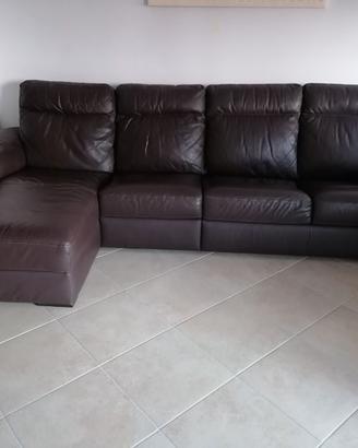 divano in pelle 4 posti