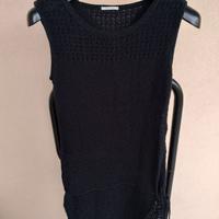 Mini abito maglia traforata in cotone Intimissimi