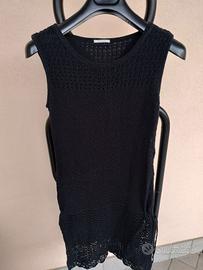 Mini abito maglia traforata in cotone Intimissimi