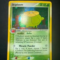 Skiploom stamped Ex Team Rocket Returns