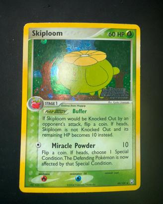 Skiploom stamped Ex Team Rocket Returns