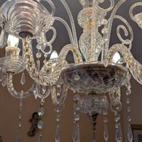 lampadario in cristallo 