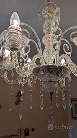 lampadario in cristallo 