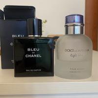 Profumi Chanel e Dolce&Gabbana
