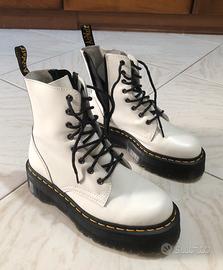 Scarpe alte donna Dr. Martens EU 38 bianche