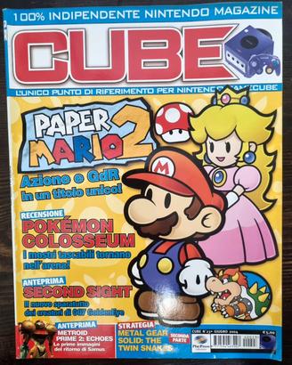 CUBE N. 23 Giugno 2004 – Paper Mario 2, Pokémon