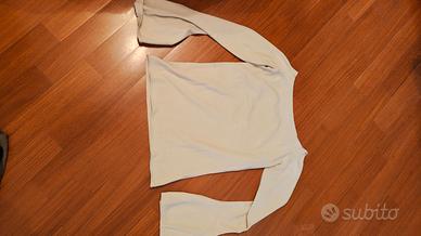 maglia maniche svasate