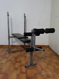 Panca palestra multifunzione