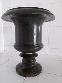 VASO Medici in marmo nero
