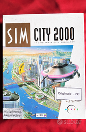 Sim City 2000  GIOCO PC RARO cd Rom ed ITA Big Box