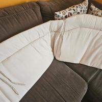 Cuscino paracolpi per lettino bambini