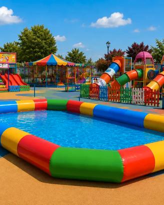 Piscina Gonfiabile per Bambini x Acquapark, Resort