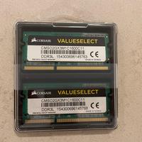 RAM DDR3 1.600 MHz 4MB (2+2) CORSAIR