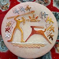 piatto in terracotta artigianale