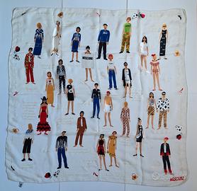 Foulard seta Moschino anni 90