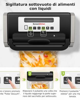 Macchina Sottovuoto per Alimenti
