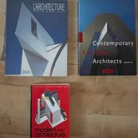 3 libri Architettura contemporanea