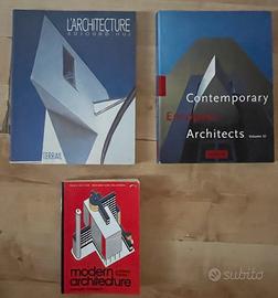 3 libri Architettura contemporanea
