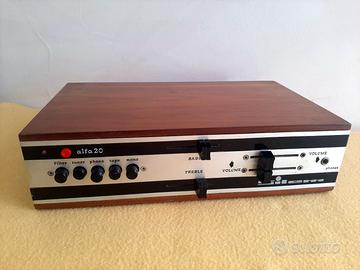 Amplificatore stereo Silem Alfa 20 - made in Italy