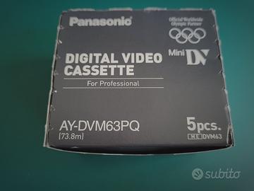 Cassette video MiniDV Panasonic AY-DVM63PQ - USATE