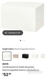 Mobile da parete Ikea Besta
