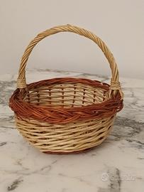 cestino in paglia 
