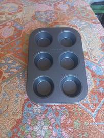 Teglia antiaderente per muffis