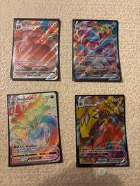 Set 4 Carte VMAX FULL ART