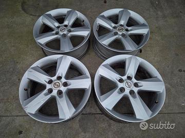 Cerchi In Lega Da 17" Per Opel Meriva 2012