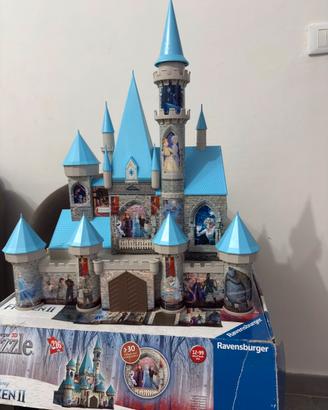 Puzzle castello 3D frozen ravensburger