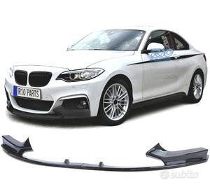 SPOILER LIP BMW F22 F23 LOOK M PERFORMANCE NERO LU