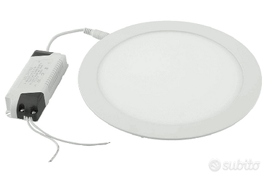 Plafoniera tonda ad incasso 12W 1020LM super slim