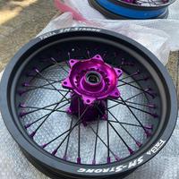 Cerchi faba Yamaha/fantic con adattamento a KTM ec