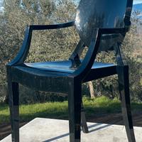 3 sedie Louis Ghost Kartell