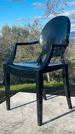 3 sedie Louis Ghost Kartell