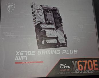 MSI X670E GAMING PLUS WIFI Am5 9000/8000/7000