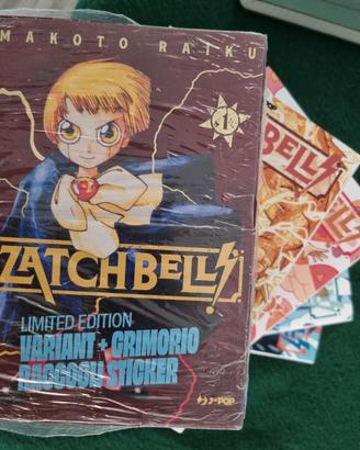 zatch bell manga + variant