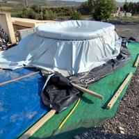 Telo PVC protegge dai raggi Ultravioletti