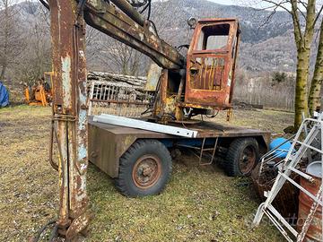 ragno semovente carica letame