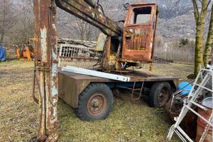 ragno semovente carica letame